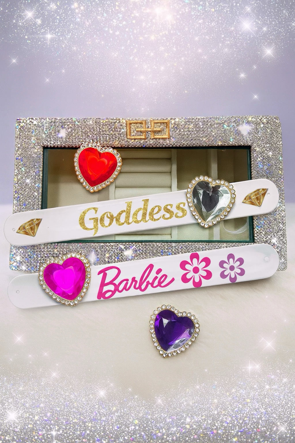💎DiaMoND HeaRT CHaRM💎LAVENDER