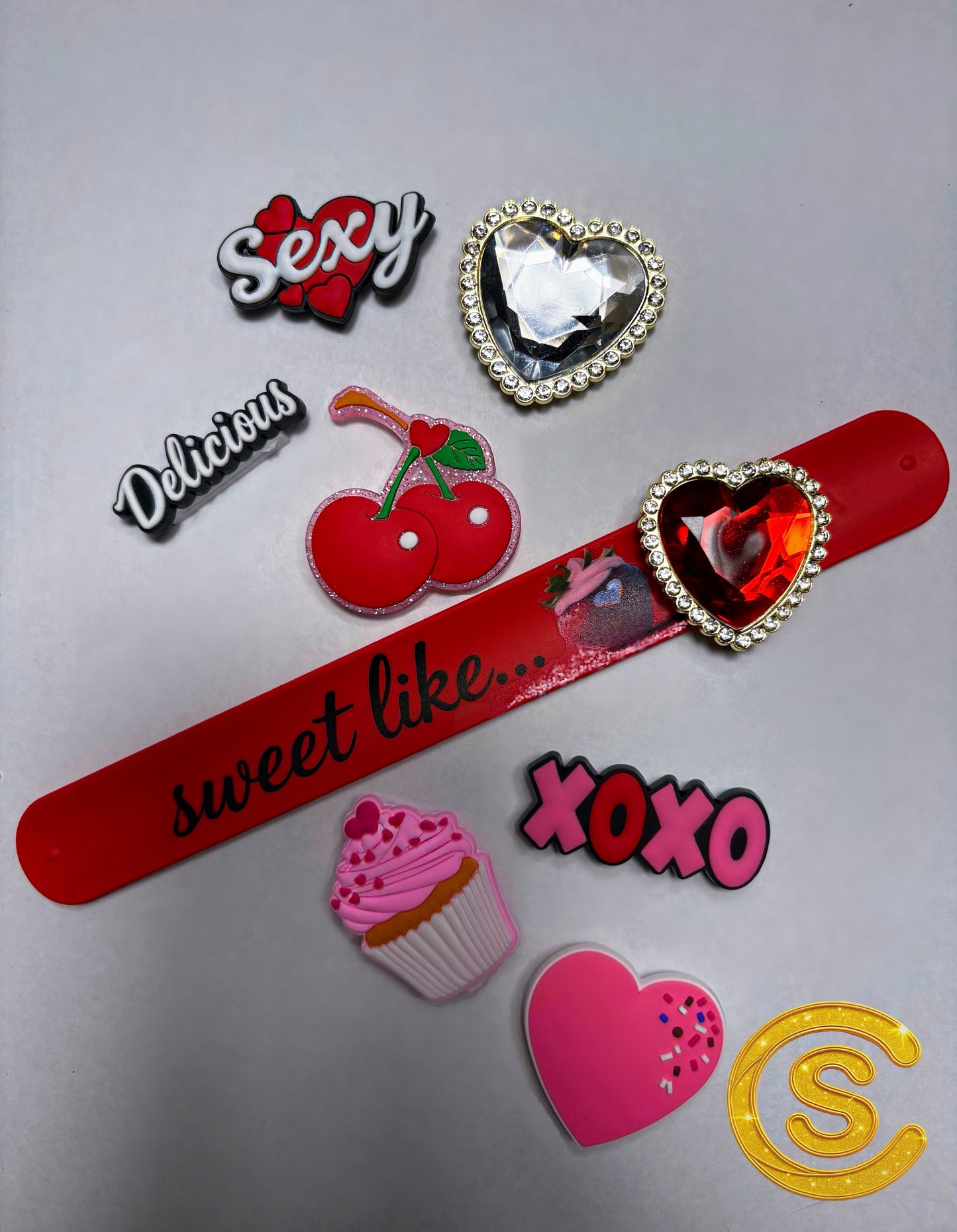 💎DiaMoND HeaRT CHaRM💎 RED