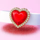 💎DiaMoND HeaRT CHaRM💎 RED