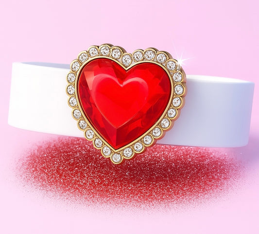 💎DiaMoND HeaRT CHaRM💎 RED